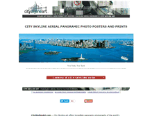 Tablet Screenshot of cityskylineart.com
